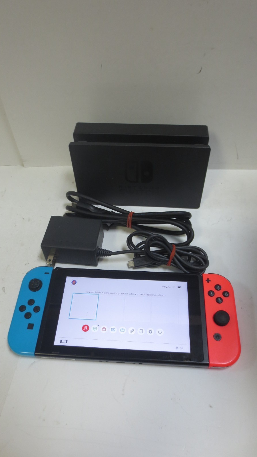 Nintendo Switch Console 32GB 720p Wi-Fi w/ Neon Red/Blue Joy-Con