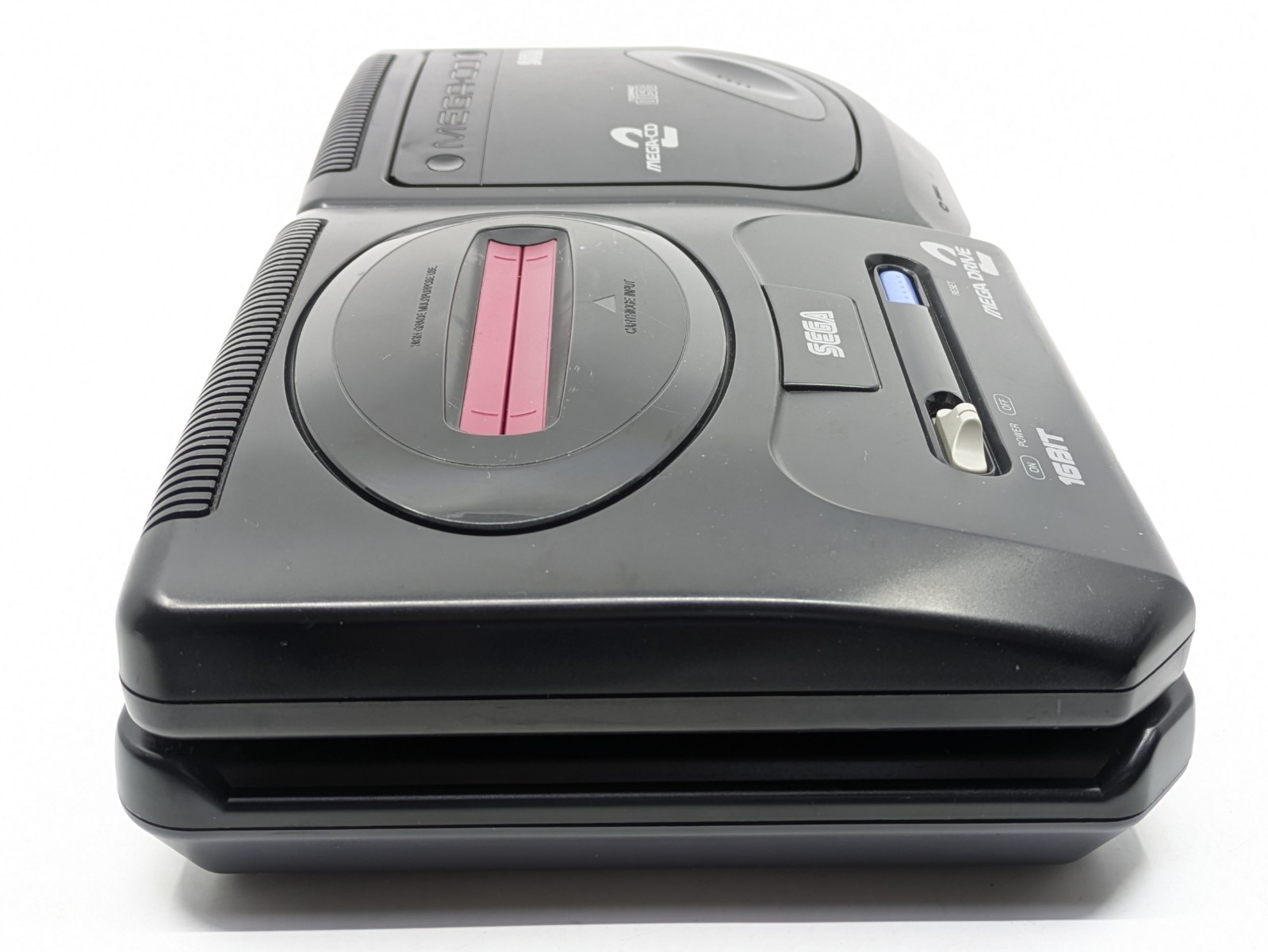 EGA Mega Drive 2 + Mega CD 2 Console Bundle HAA-2912 HAA-2502 Tested Japan
