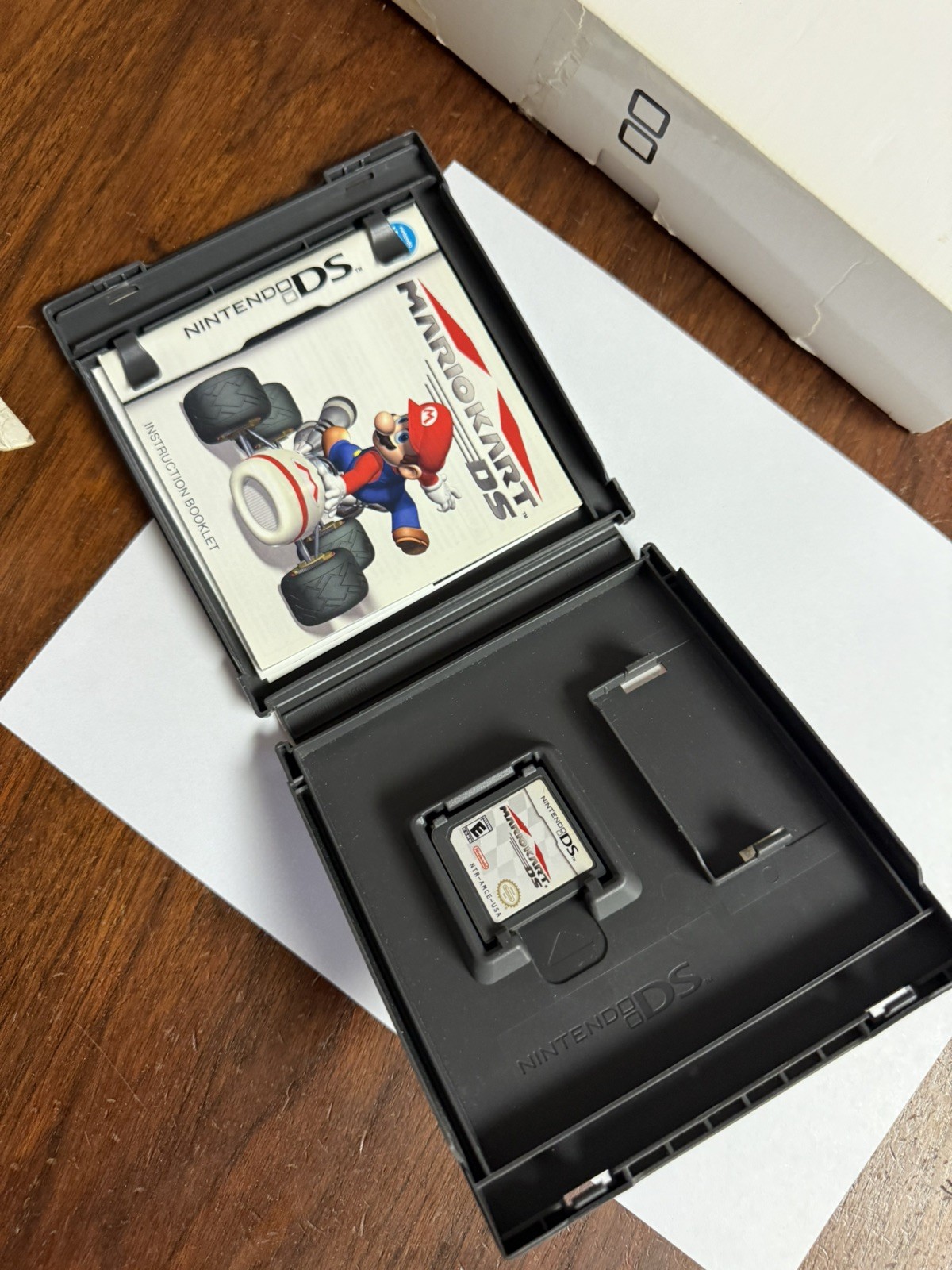 Nintendo DSi XL 25th Anniversary Edition Mario Kart Red Handheld With Box