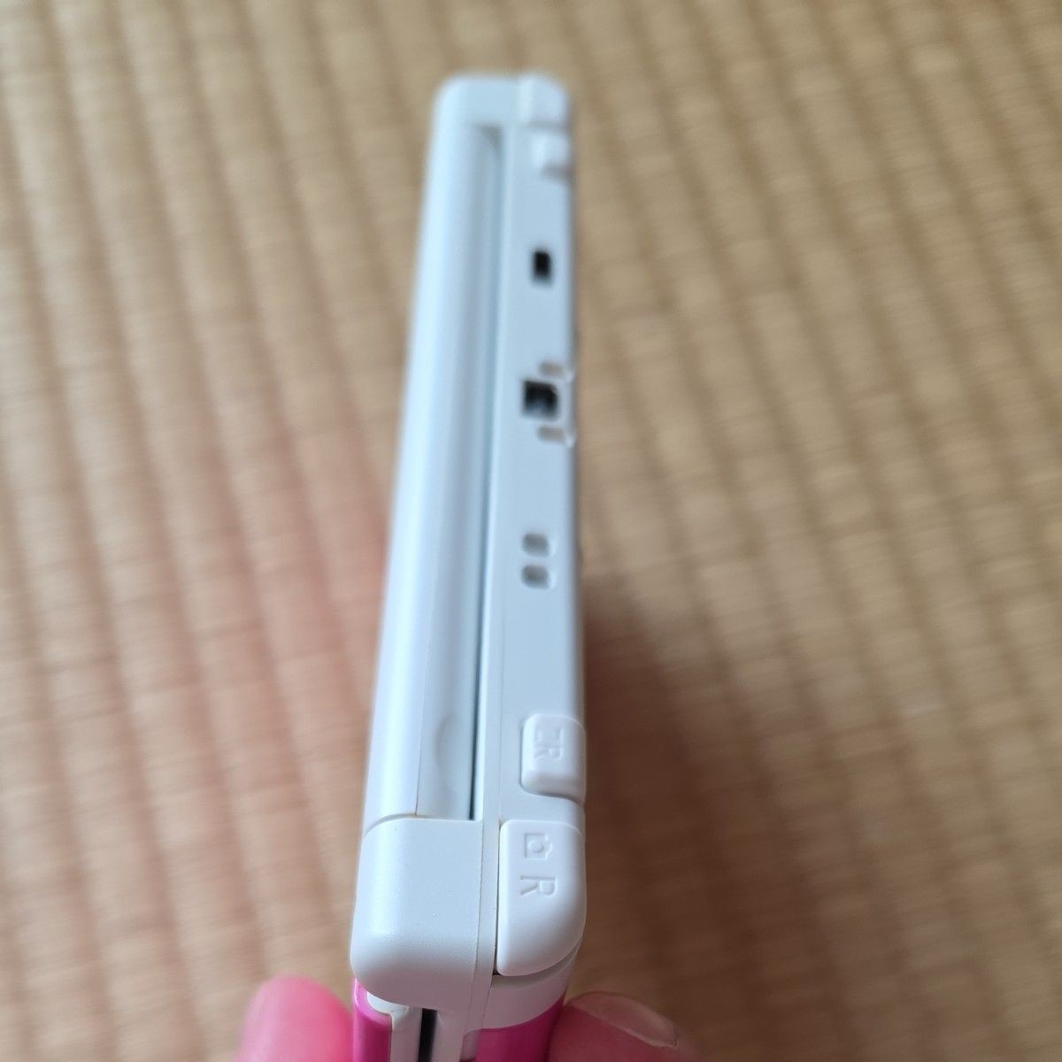 New Nintendo 3DS XL LL Pink White Console Stylus Working Tested Japanese ver