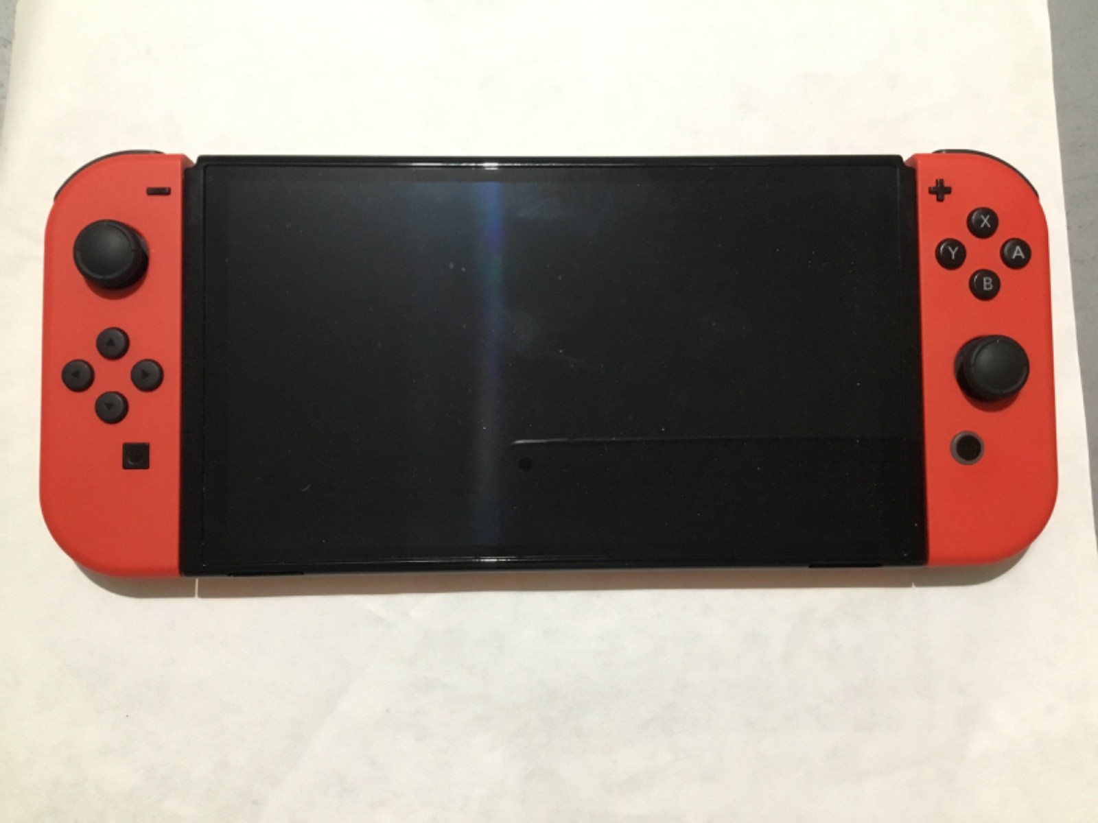 Nintendo Switch (OLED Model) Mario Red Edition 64GB Console Excellent Condition