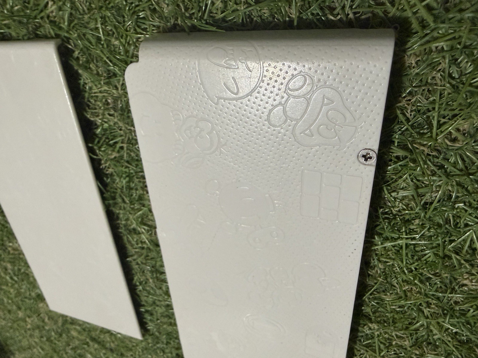 *PLATES ONLY* New 3DS Black Friday Super Mario White Edition Nintendo 3DS
