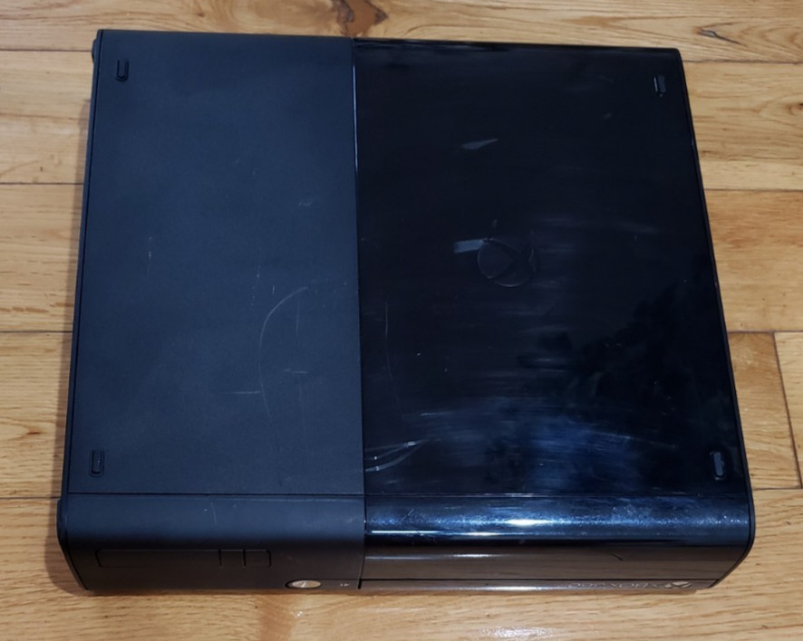 Xbox 360 E 1538 Console 250GB HDD Bundle, OEM Controller, Power, AV, TESTED!