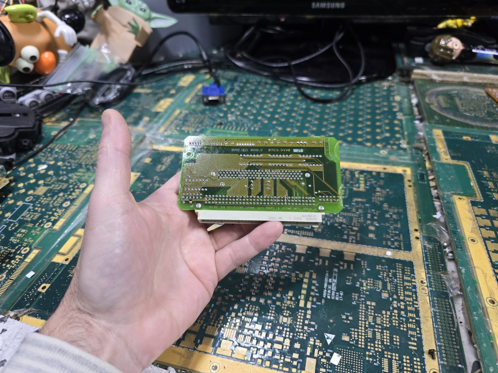 Philips CDI 910 EXACT Expansion Input Board-Not Tested-Intact-PARTS-READ ALL