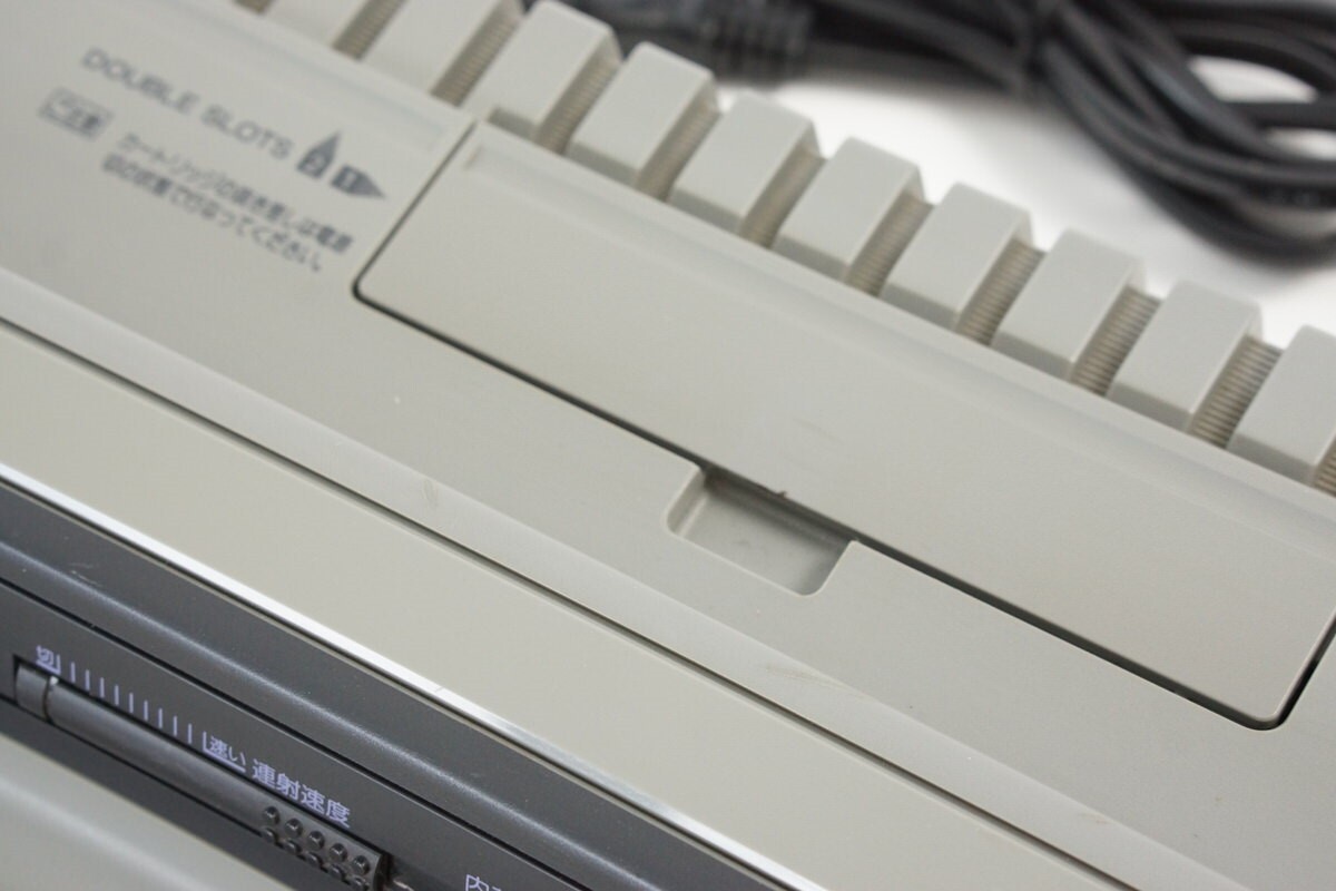MSX Personal Computer TurboR FS-A1GT -No AV Cable- Panasonic Tested JAPAN 07388