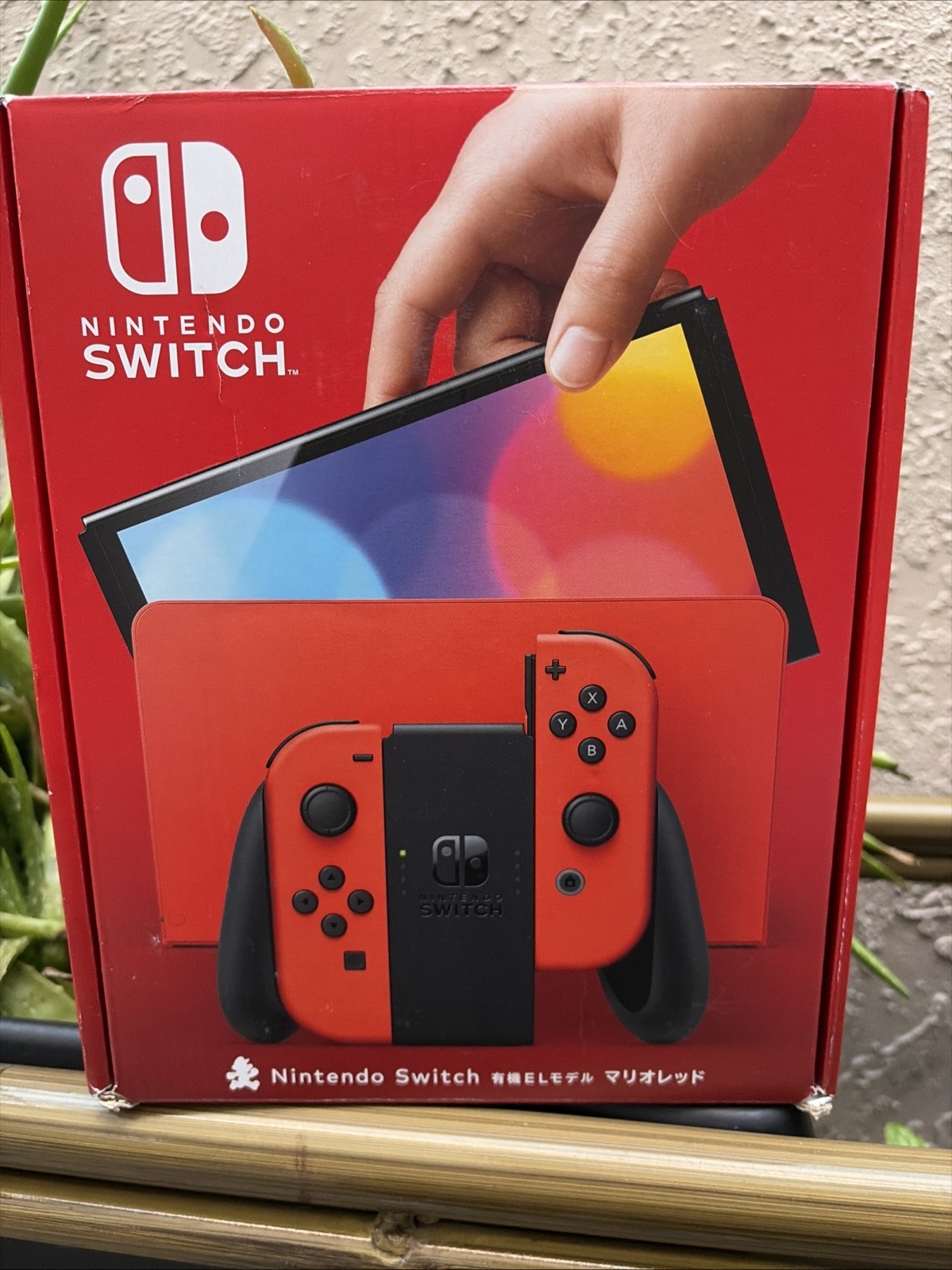 Open Box Nintendo Switch (OLED Model) Mario Red Edition 64GB Console Japan
