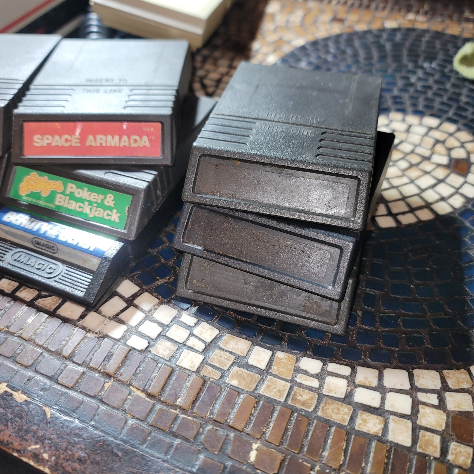 Intellivision II 2 Console System With 2 Controllers Parts/repair With 15 Games