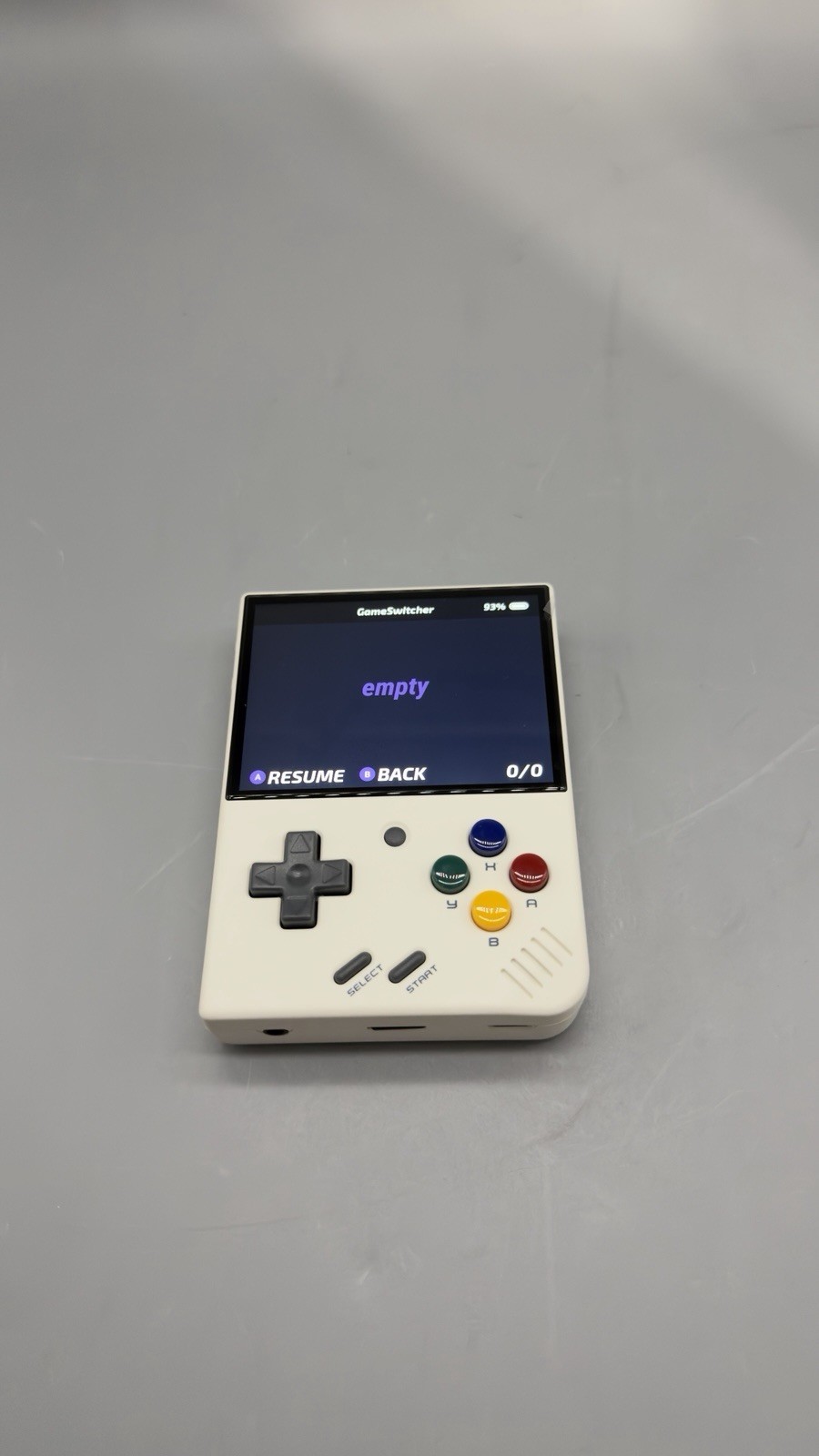 Miyoo Mini Plus White Open Source Retro Handheld Game Console with 64GB