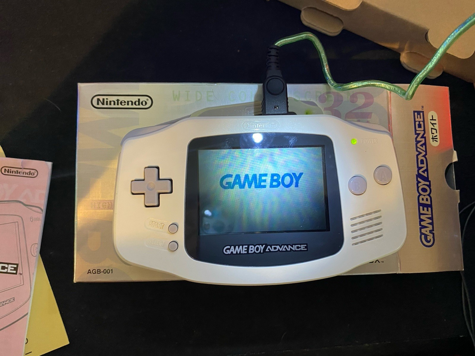 Nintendo Game Boy Advance Gaming Console – White