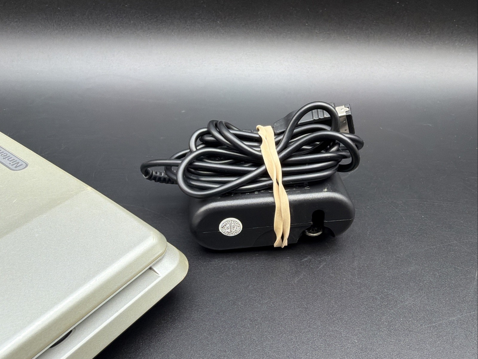 Original Silver Nintendo DS Console w/ charger GBA compatible Tested Working