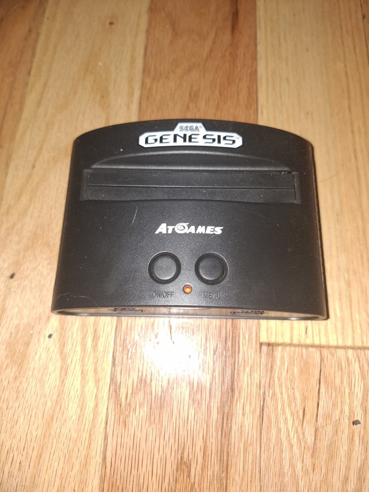 AtGames Sega Genesis Plug & Play Console Built-In Games Controller Black FB8280B
