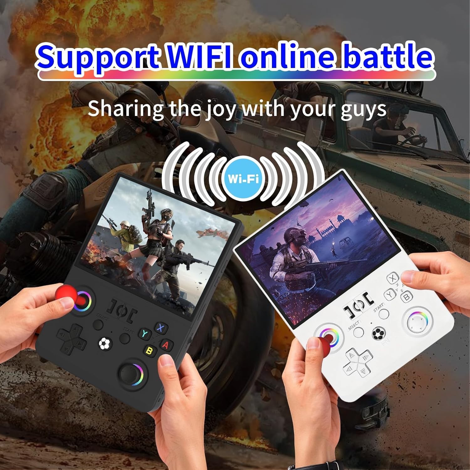R36MAX 2 Handheld Console | 1024×768 HD Screen & 4000mAh Battery – Linux Power