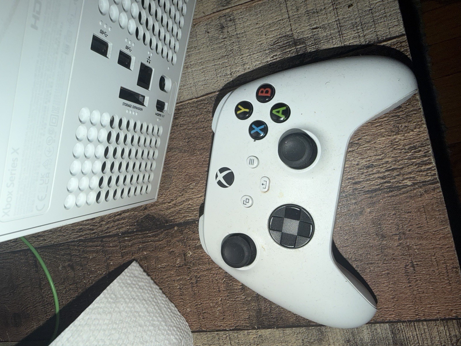 Xbox Series X White Console Game Pass Compatible with Controller & Headset