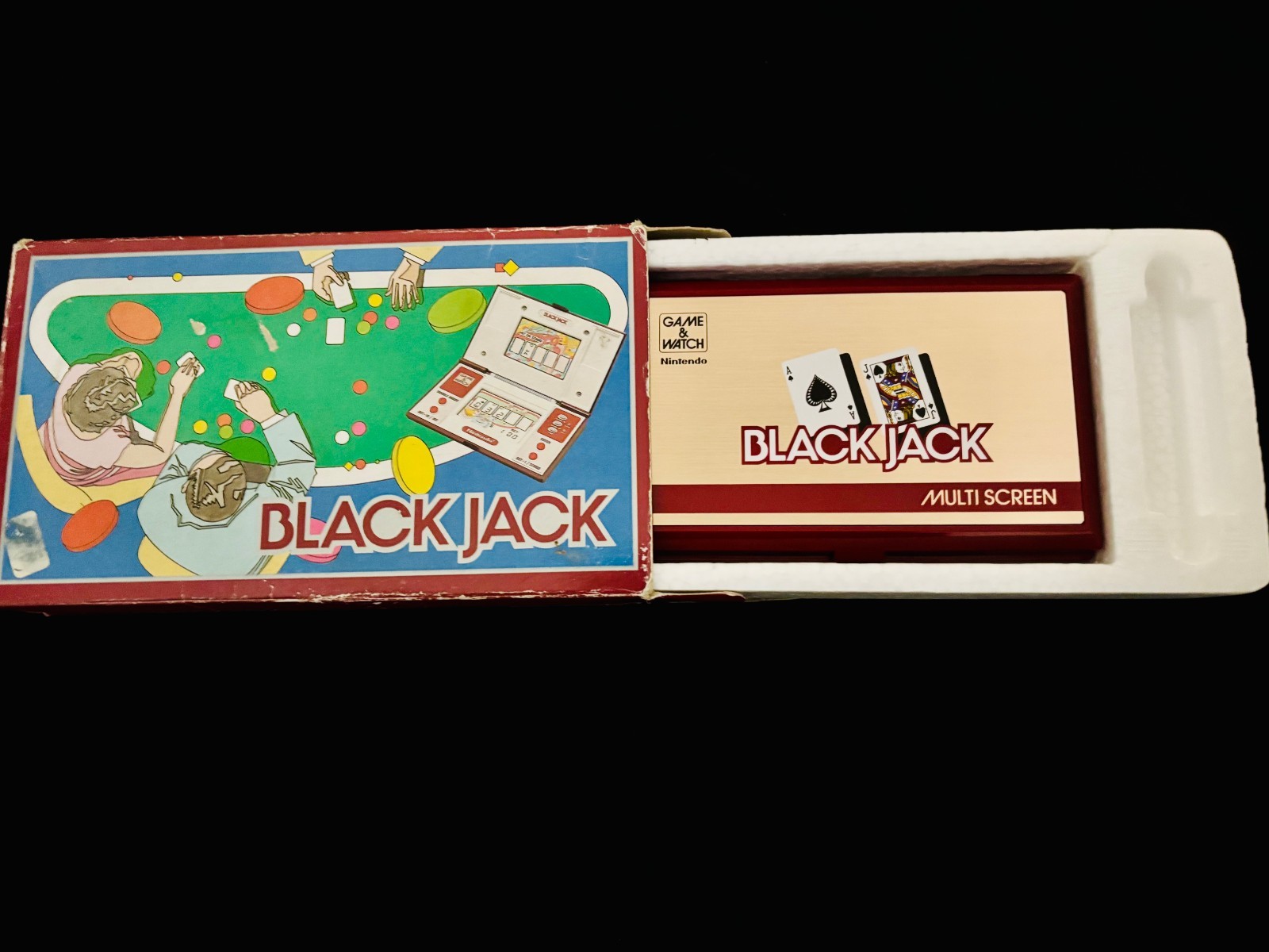 Nintendo Game&Watch BLACKJACK electronic casino collector classic toy gift hobby