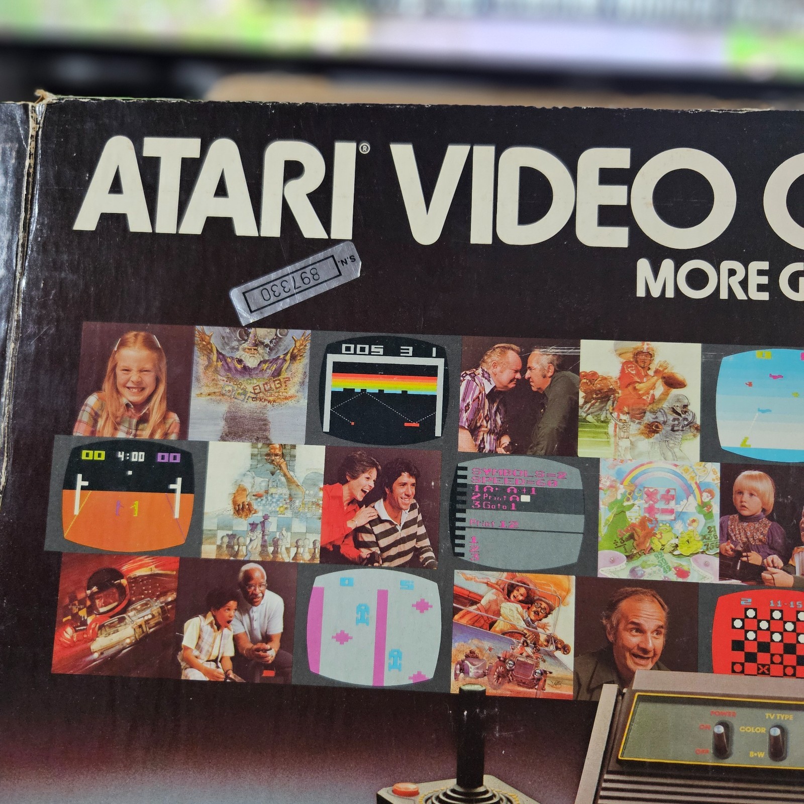 ATARI Video Computer System CX-2600 1980 Console matching Serial ## Complete