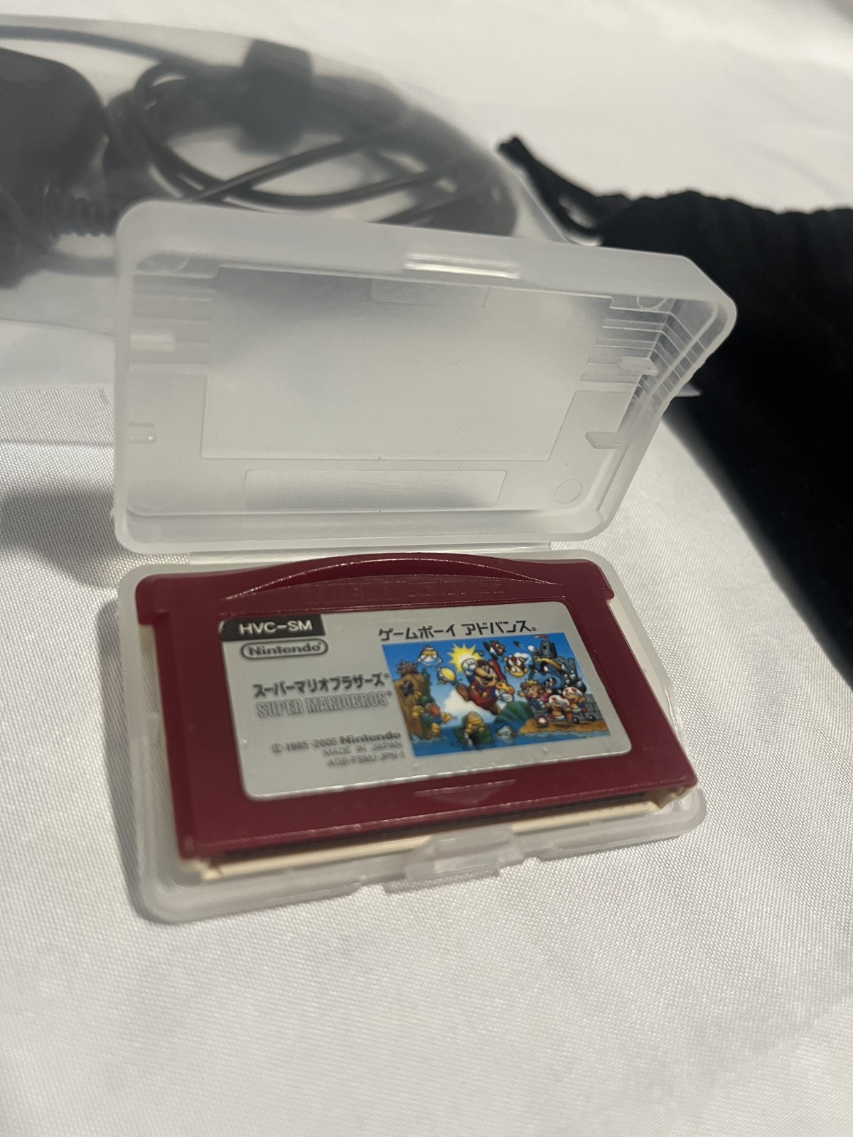 Nintendo Game Boy Micro Famicom Console Red Limited color from Japan rare