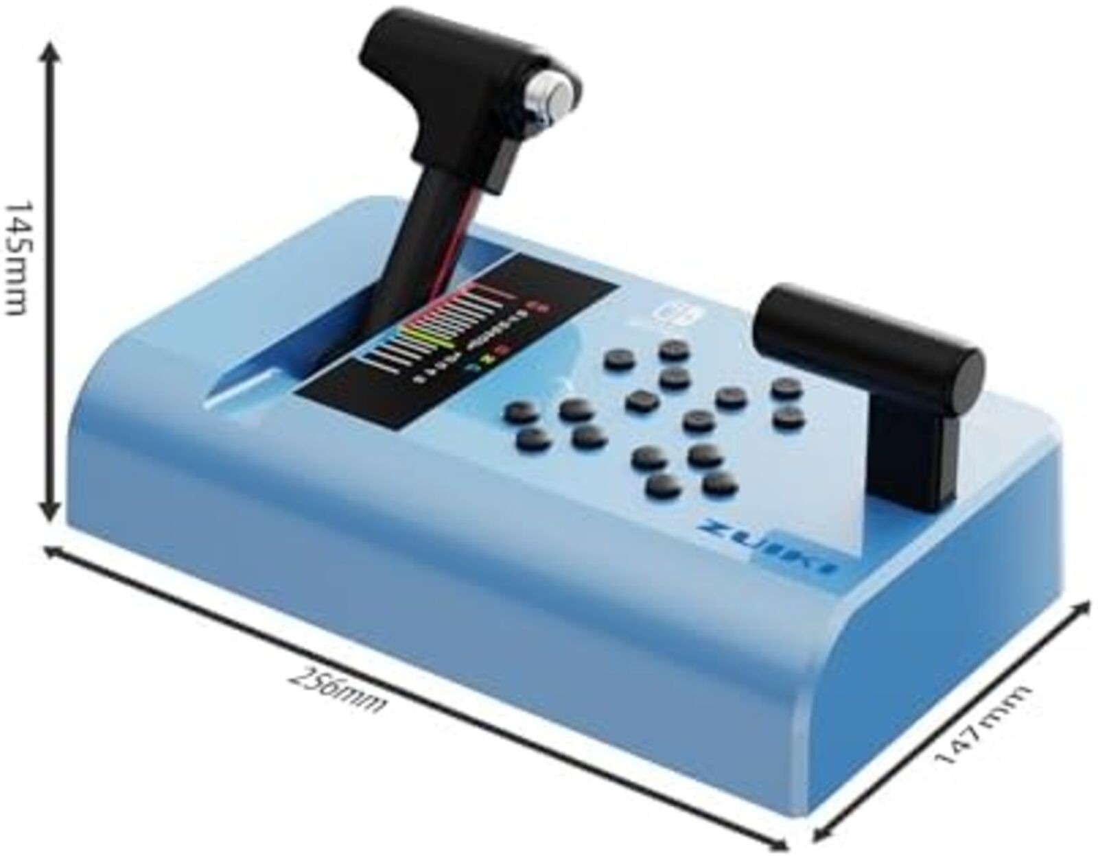 ZUIKI MASCON Controller GO By Train Densha De GO NINTENDO Switch Blue F/S wTrack