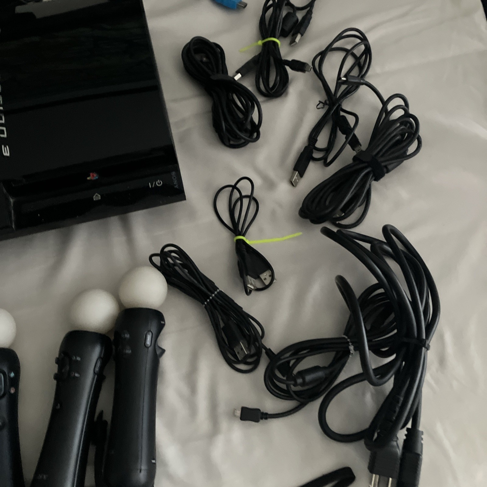 TESTED PlayStation 3 PS3 Fat Backwards Compatible CECHB01 W/ Controller/Eye/Move