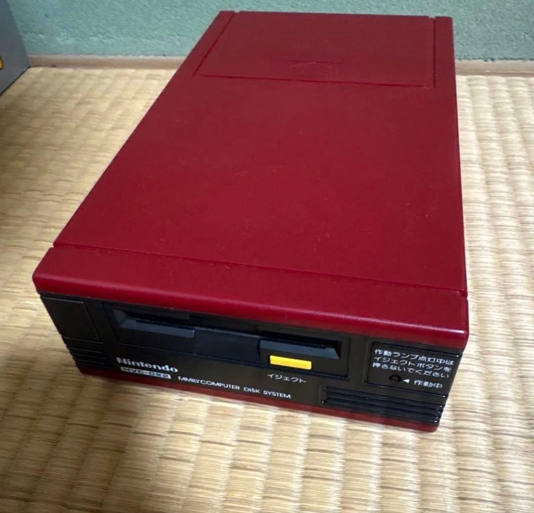 Junk Nintendo Famicom Disk System Console w/ Box, Manual, RAM & AC Adapter Japan