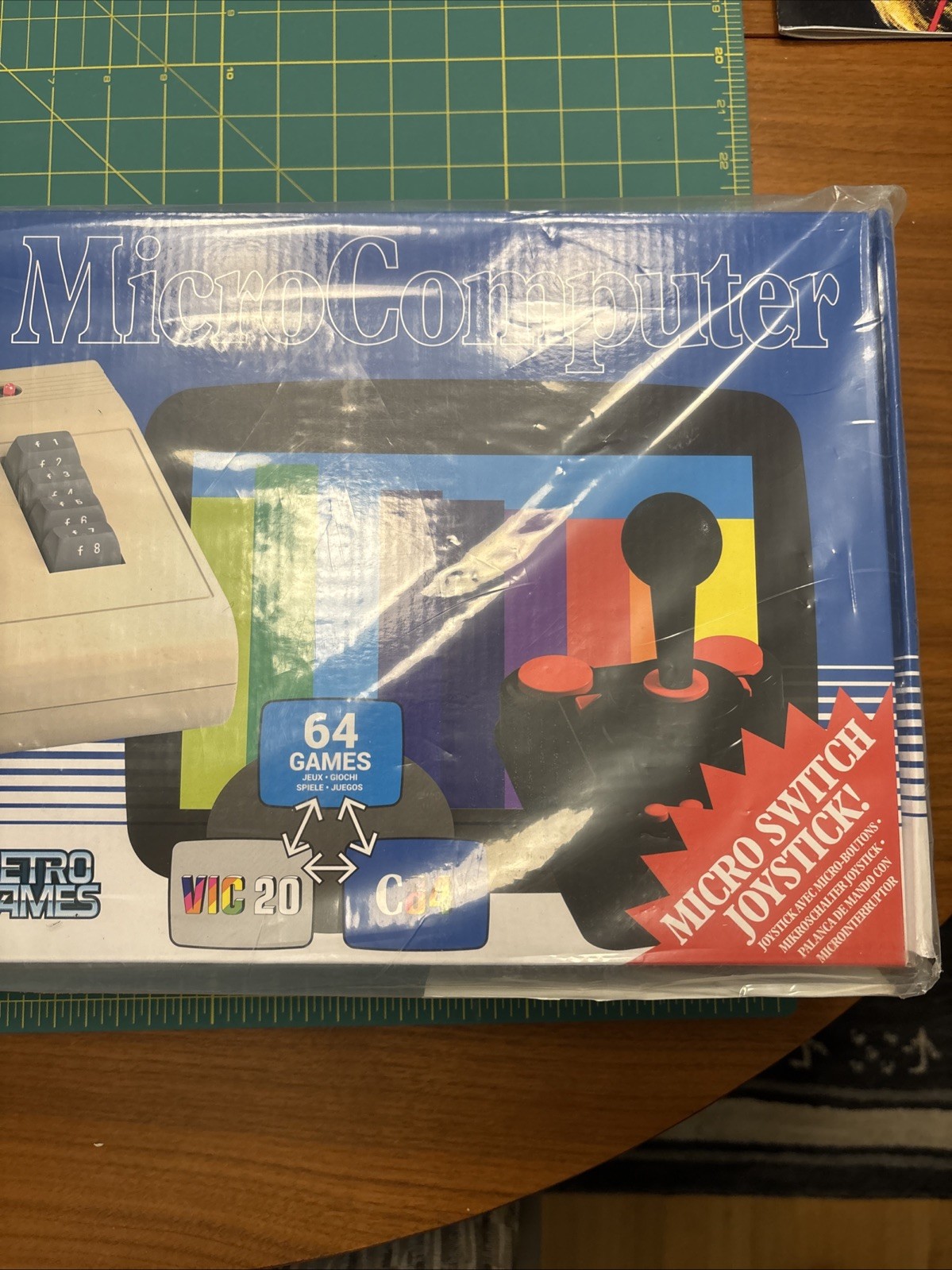 FACTORY SEALED The C64 MAXI RETRO MICRO Computer CONSOLE Commodore 64 & Joystick