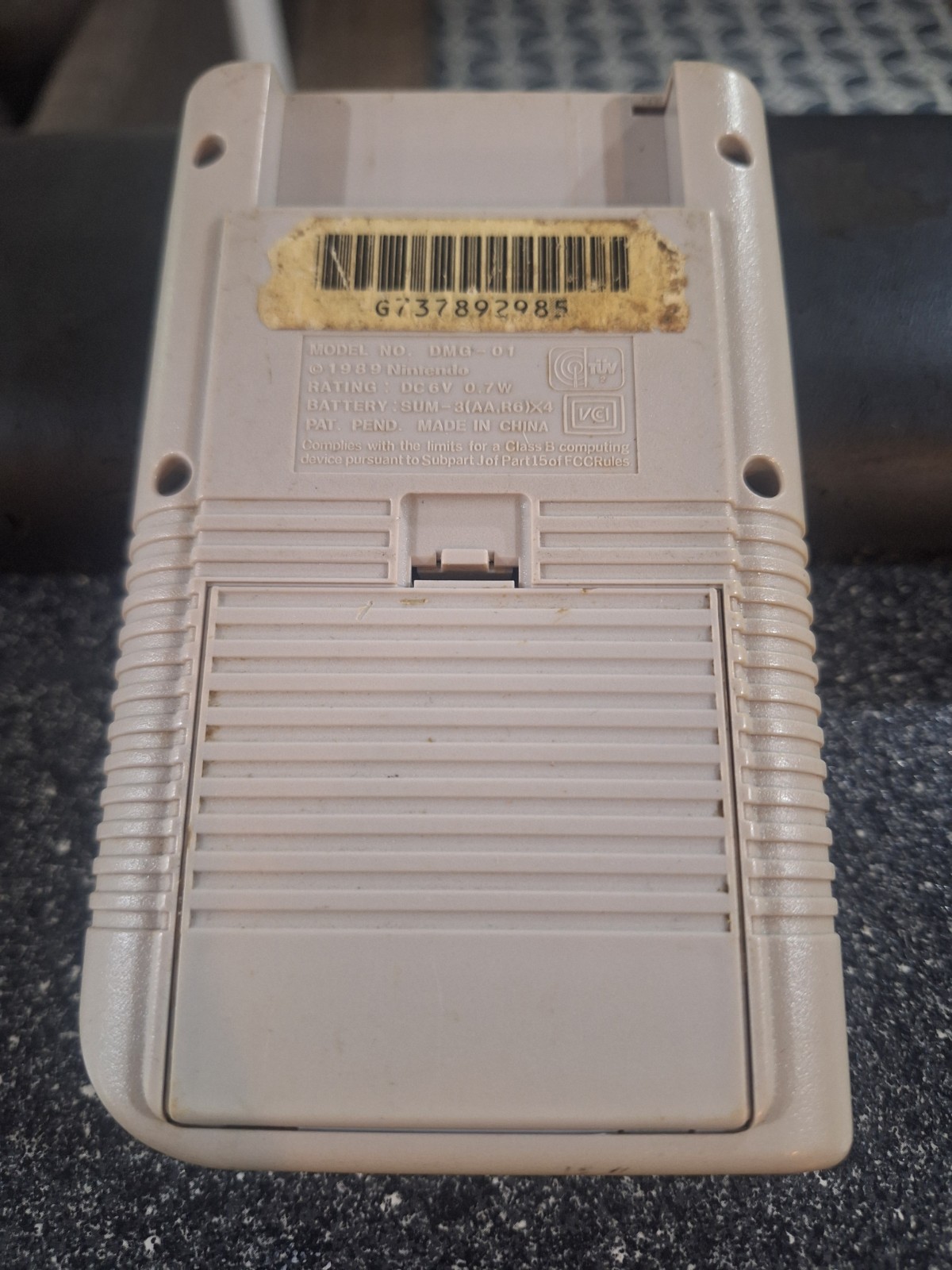 Original Nintendo Game Boy DMG-01 Console w/ Kirby Game ALL ORIGINAL TESTED