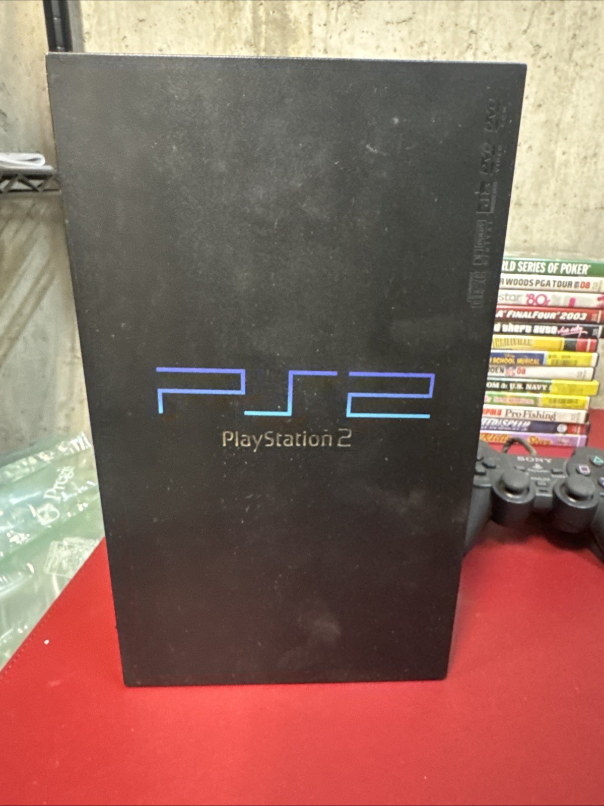 Sony PlayStation 2 Fat Console SCPH-30001/n- 13 Games , Controllers