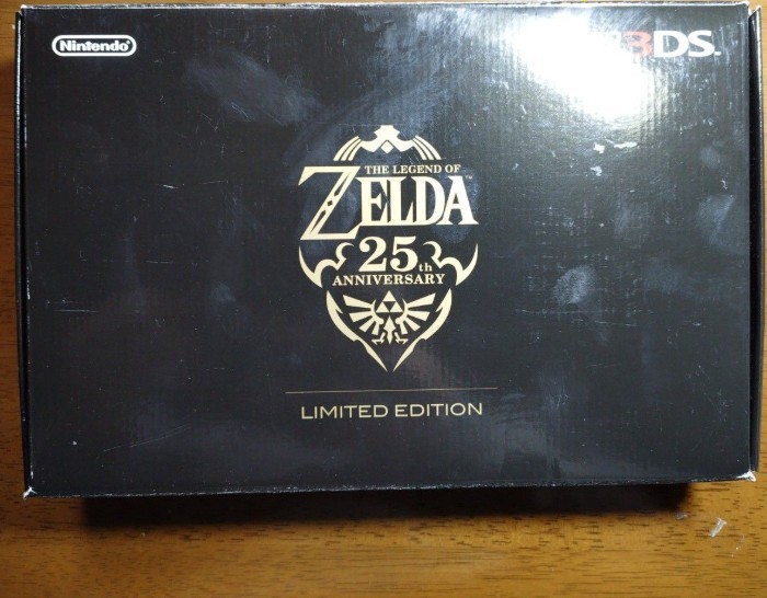 Nintendo 3DS Zelda 25th Anniversary Limited Edition Console Complete In Box JP
