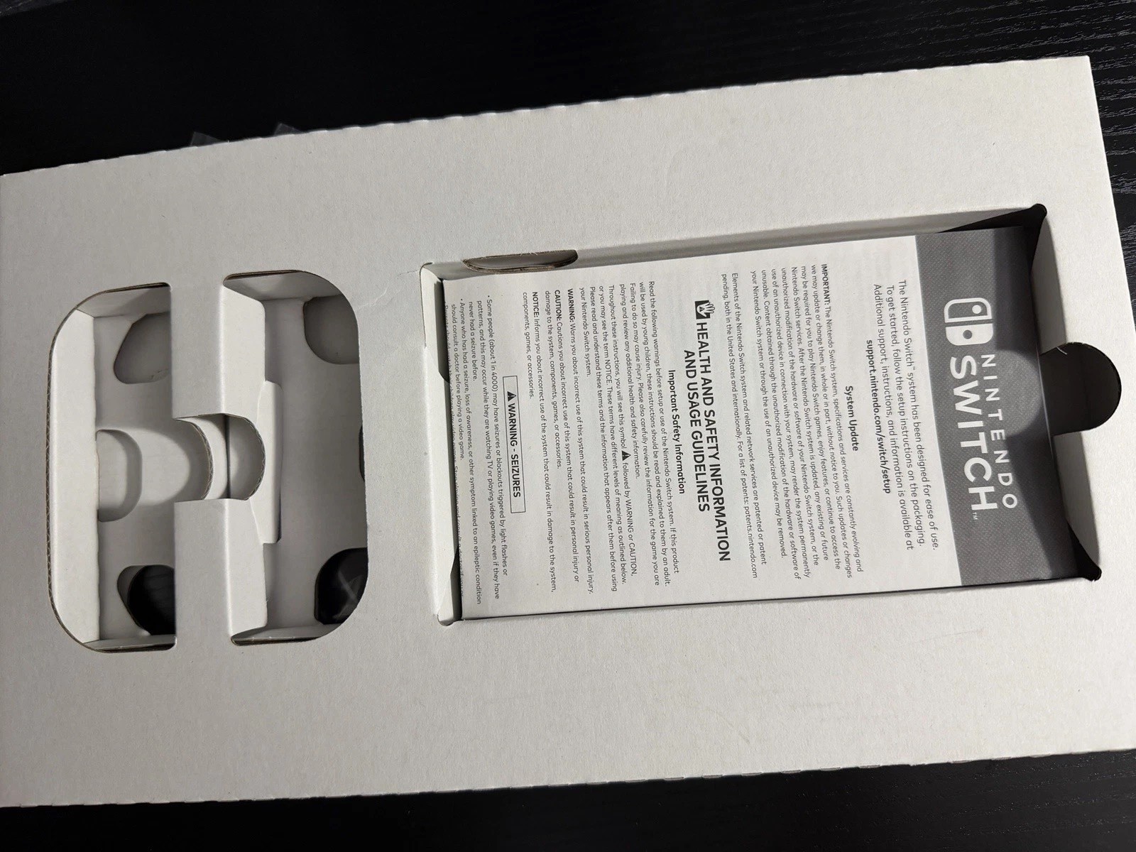 Nintendo Switch Console HAC-001 With Box & 512 GB SD Card Read Description!