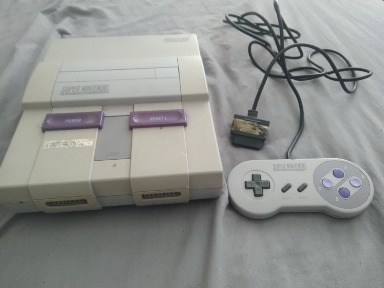 Nintendo SNES Home Console – White/Gray