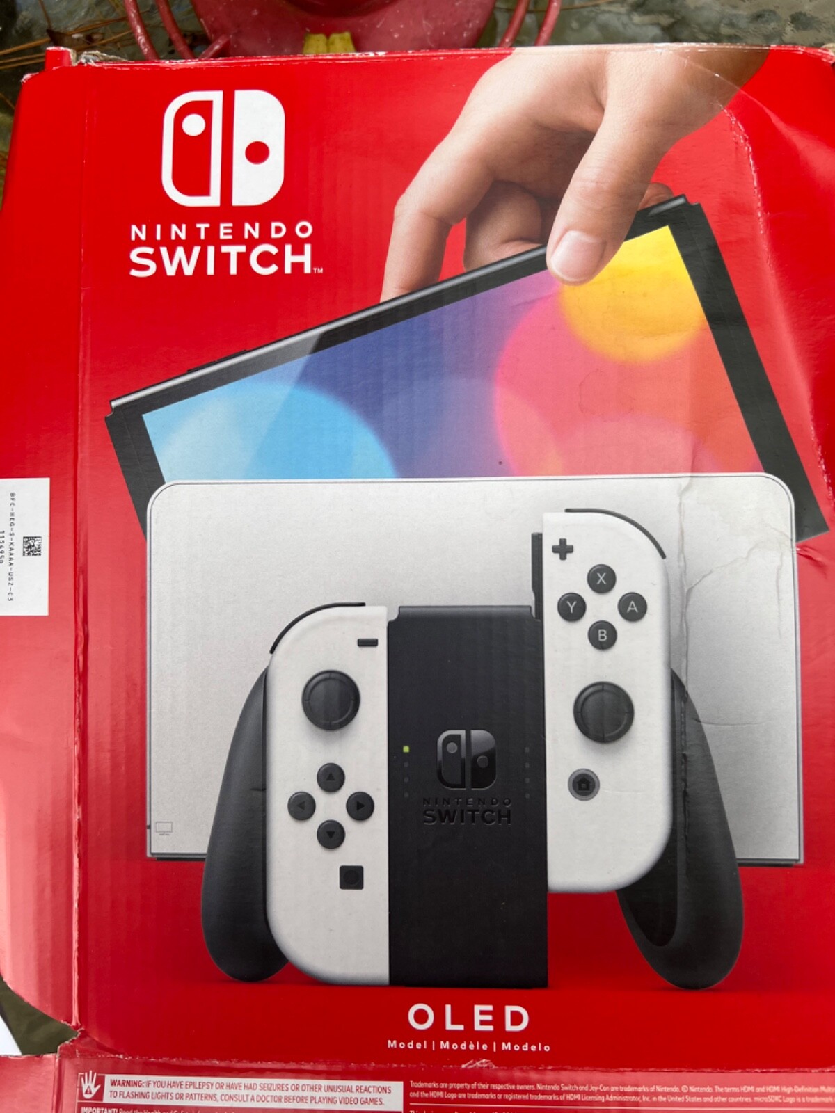 Nintendo Switch OLED Model – 64GB/White (HEGSKAAAA)