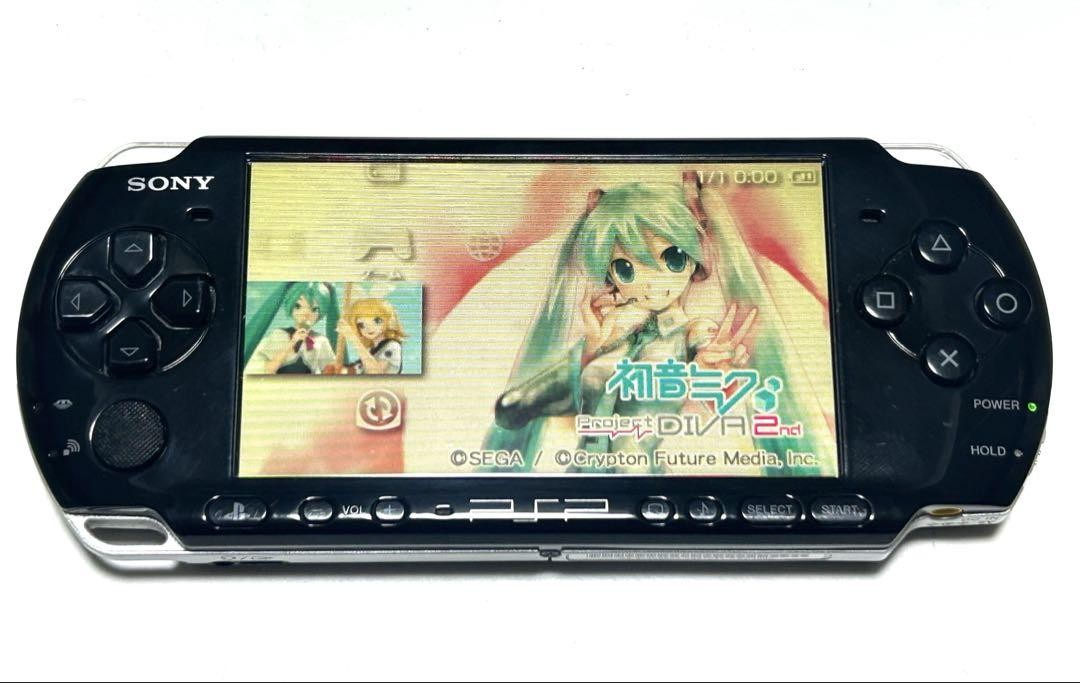 Sony PSP-3000 Playstation Portable Console – Piano Black s0602M