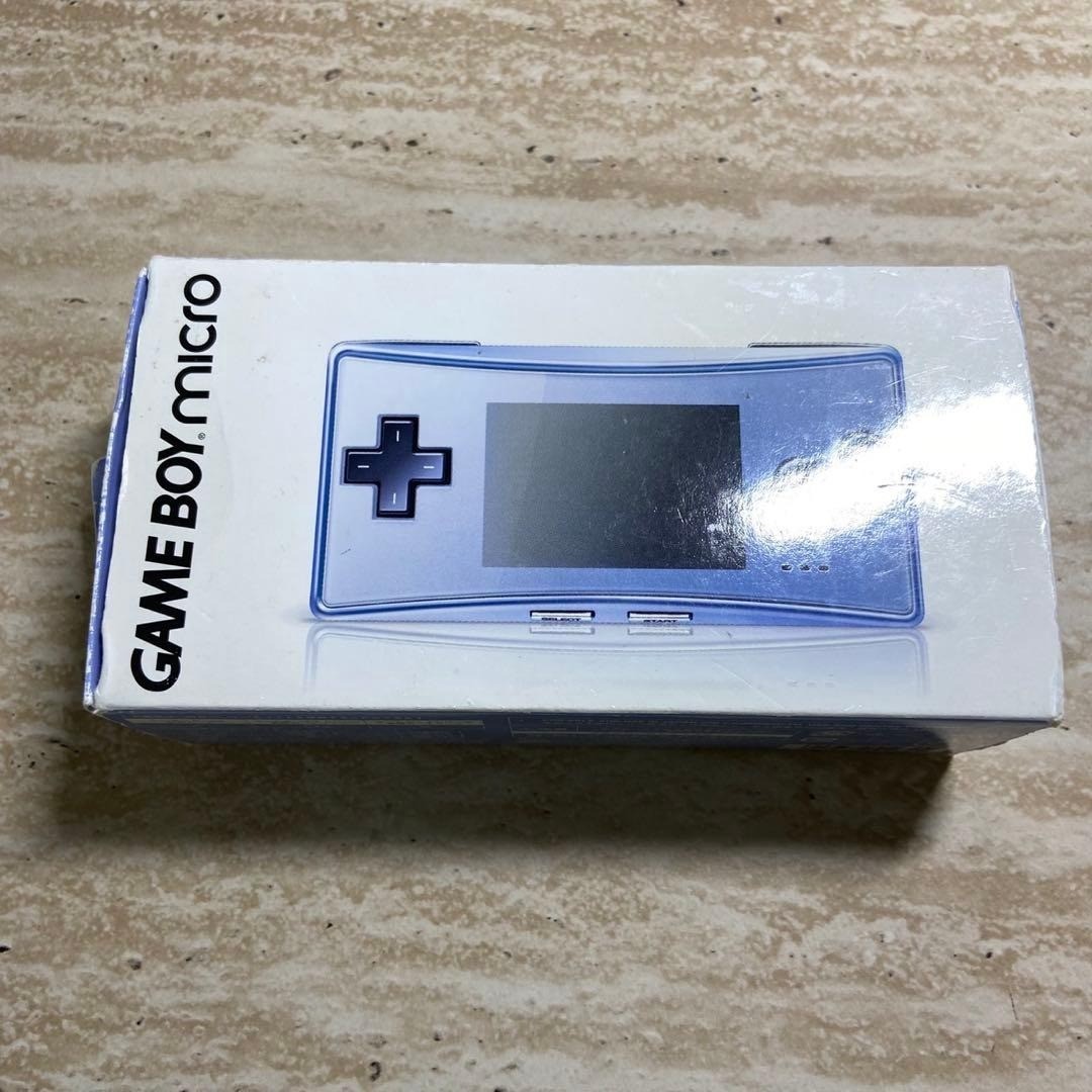 Nintendo Game Boy Micro Blue Console Complete in Box CIB Near Mint 7203