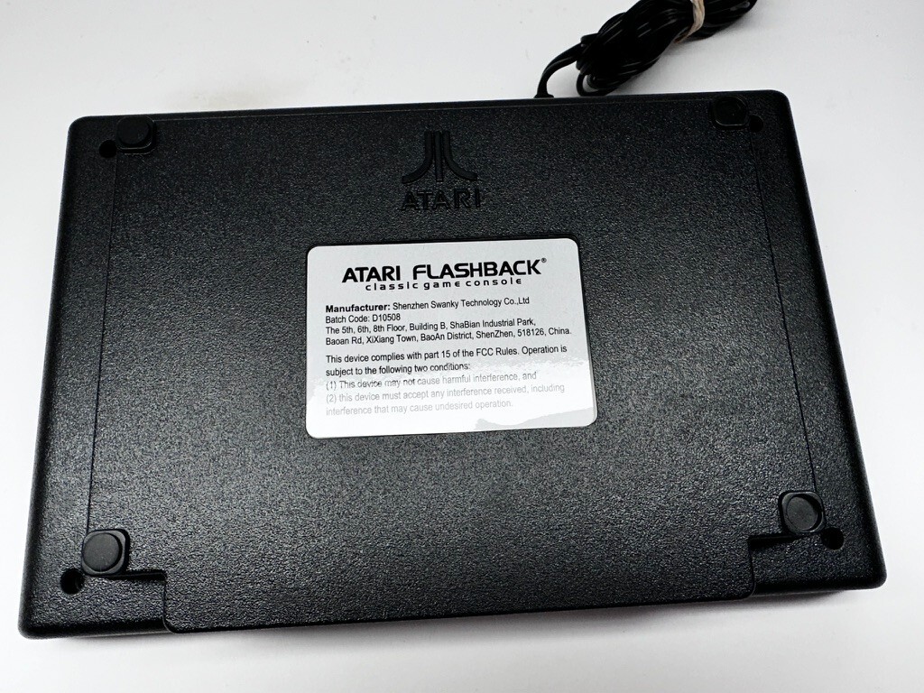 Atari Flashback 7 Classic Game Console Black Orange Tested And Working Wireless