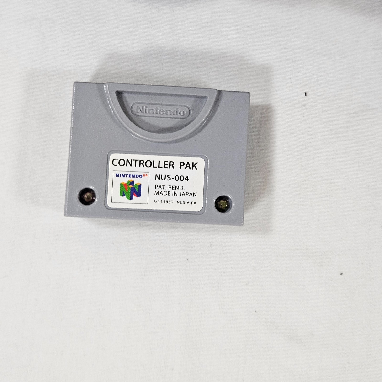 Nintendo 64 N64 Console NUS-001 2 Controllers 1 Game Rumble Pack NO AV CABLE