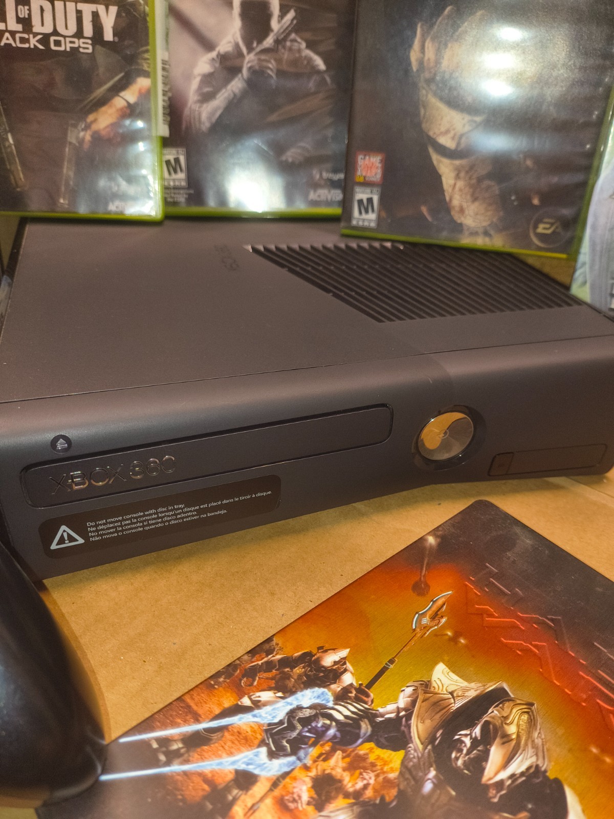 Microsoft Xbox 360 Black Console Bundle