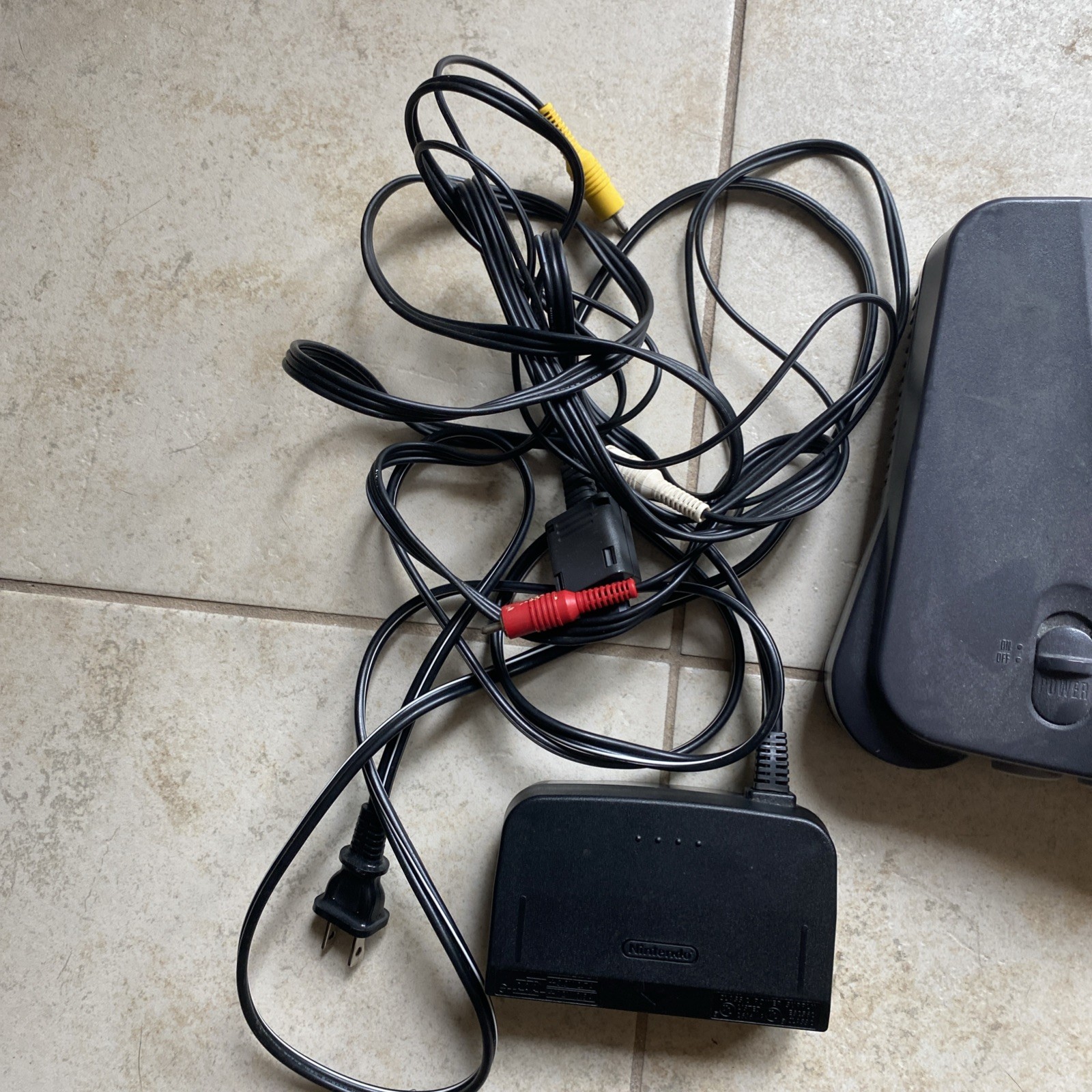 Nintendo N64 Console bundle NUS-001 Gray With 2 games & controller