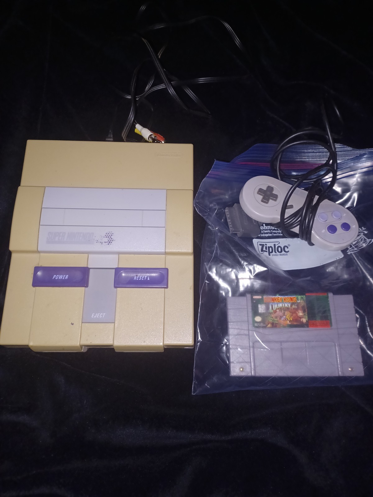 Super Nintendo SNES (Untested No Power Cord)