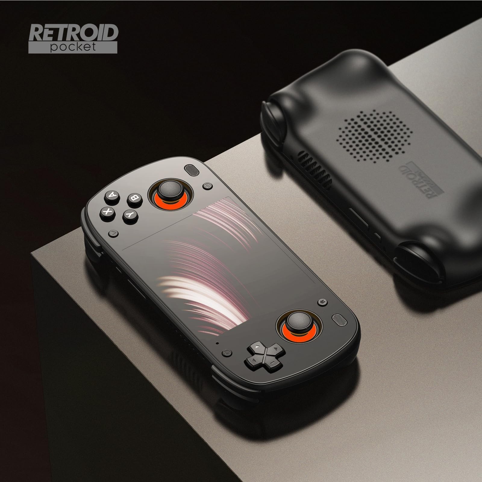 Retroid Pocket Mini V2 Handheld + Official Screen Protector + Custom Button Set