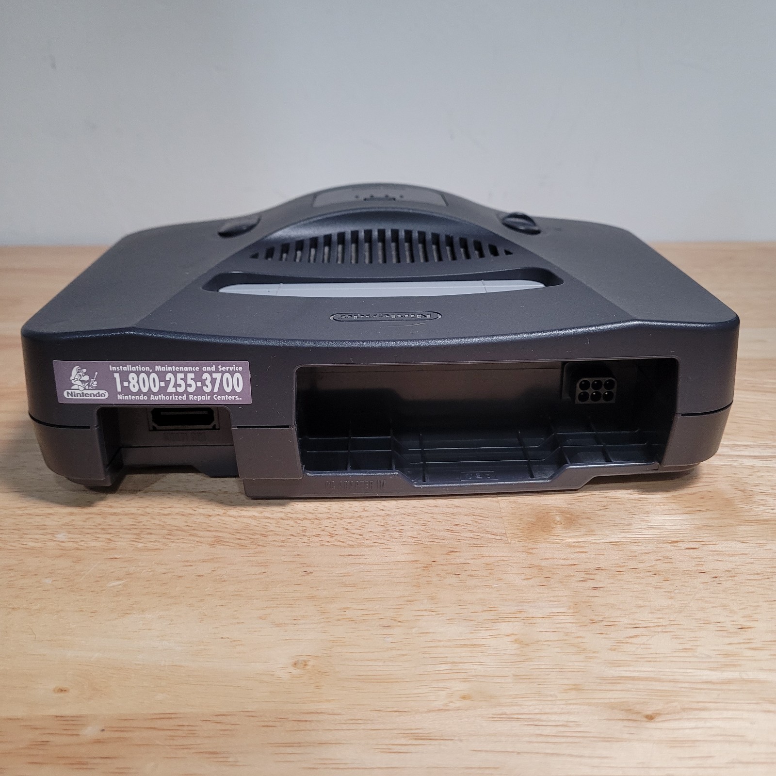 Nintendo 64 N64 Console Black Complete with Wires & Memory Card – Tested