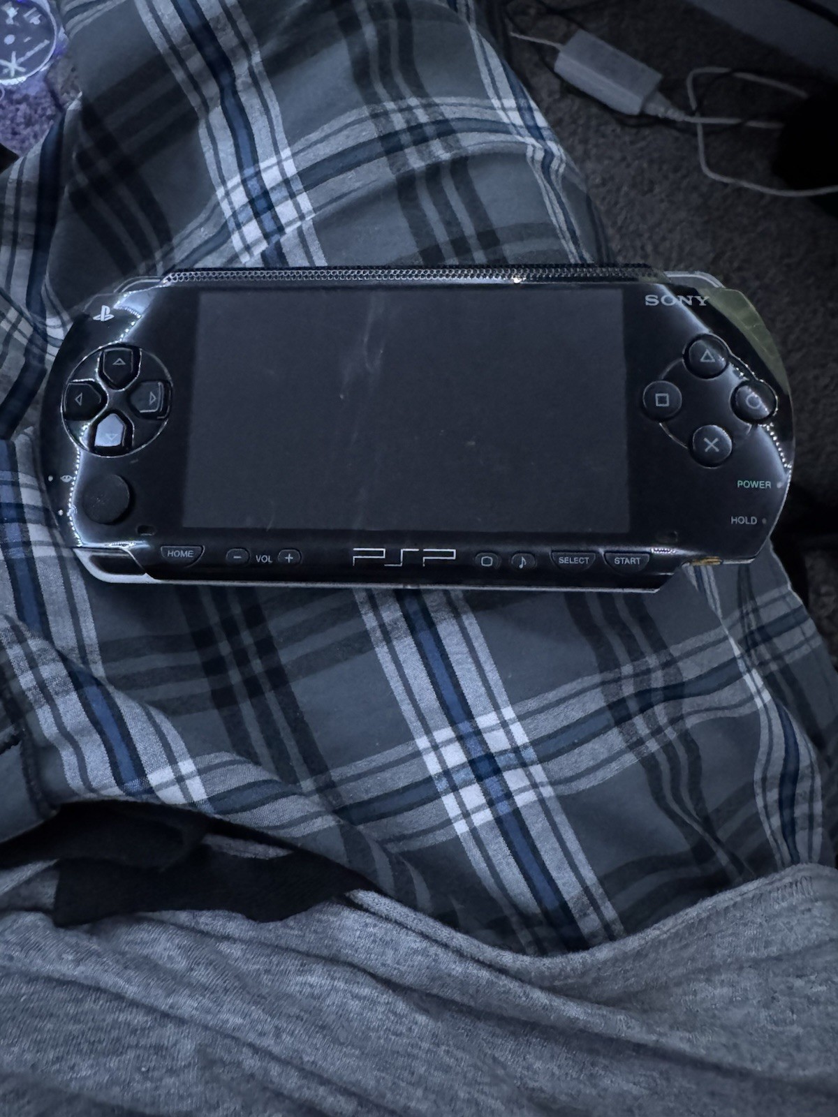 Sony PlayStation PSP 1000 Piano Black Console Region Free Tested And Working