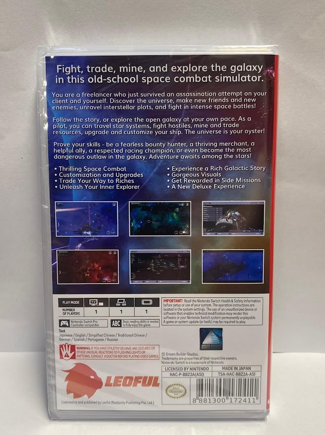 Stellar Wanderer DX (Multi-Language) Switch Brand New Game Special [2026 Action]