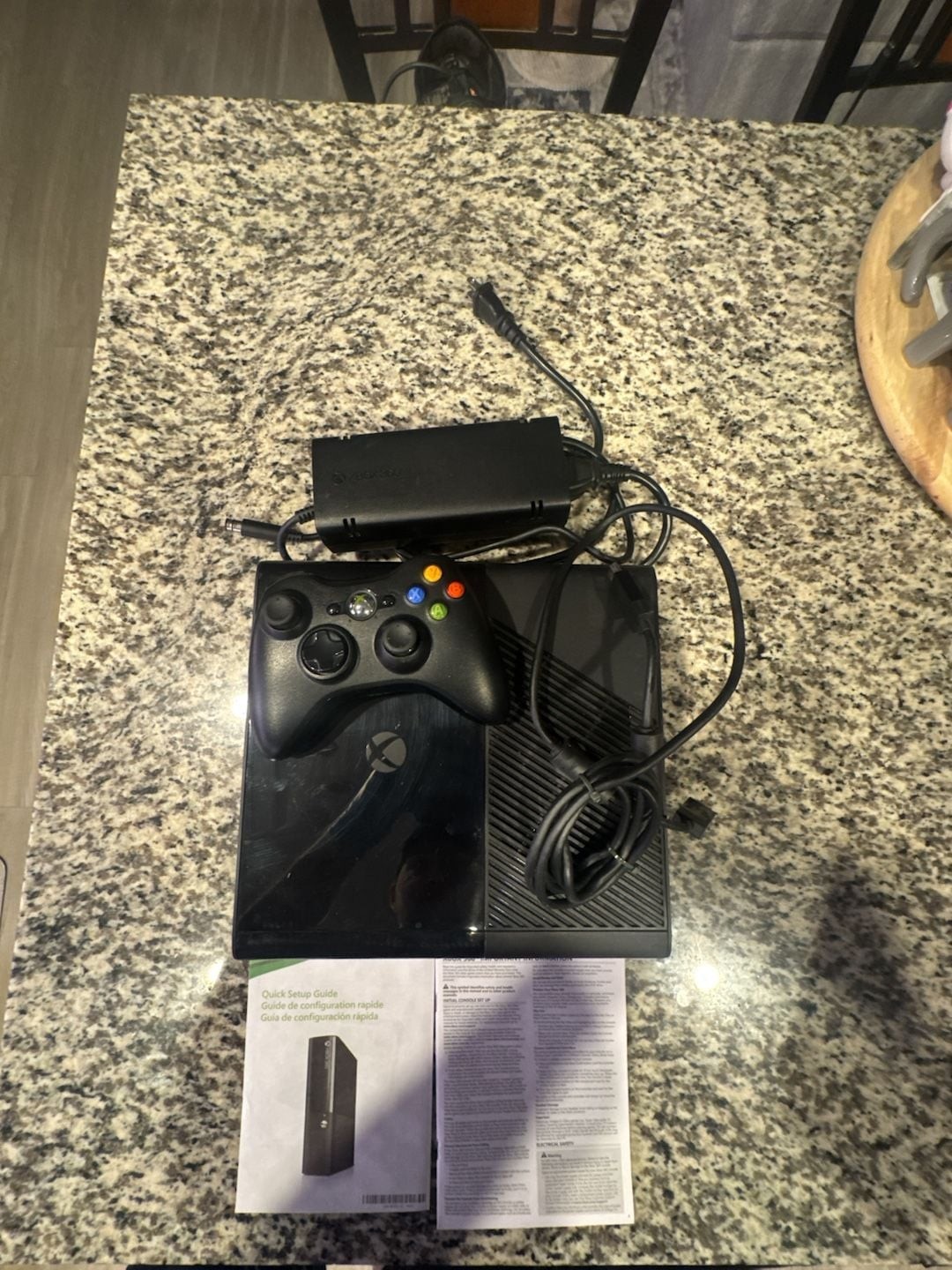 Microsoft Xbox 360 E 4GB Console Bundle with Controller and Original Box