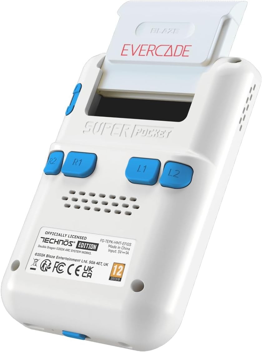 BRAND NEW Evercade TECHNOS Super Pocket Limited Edition HyperMegaTech! Arcade