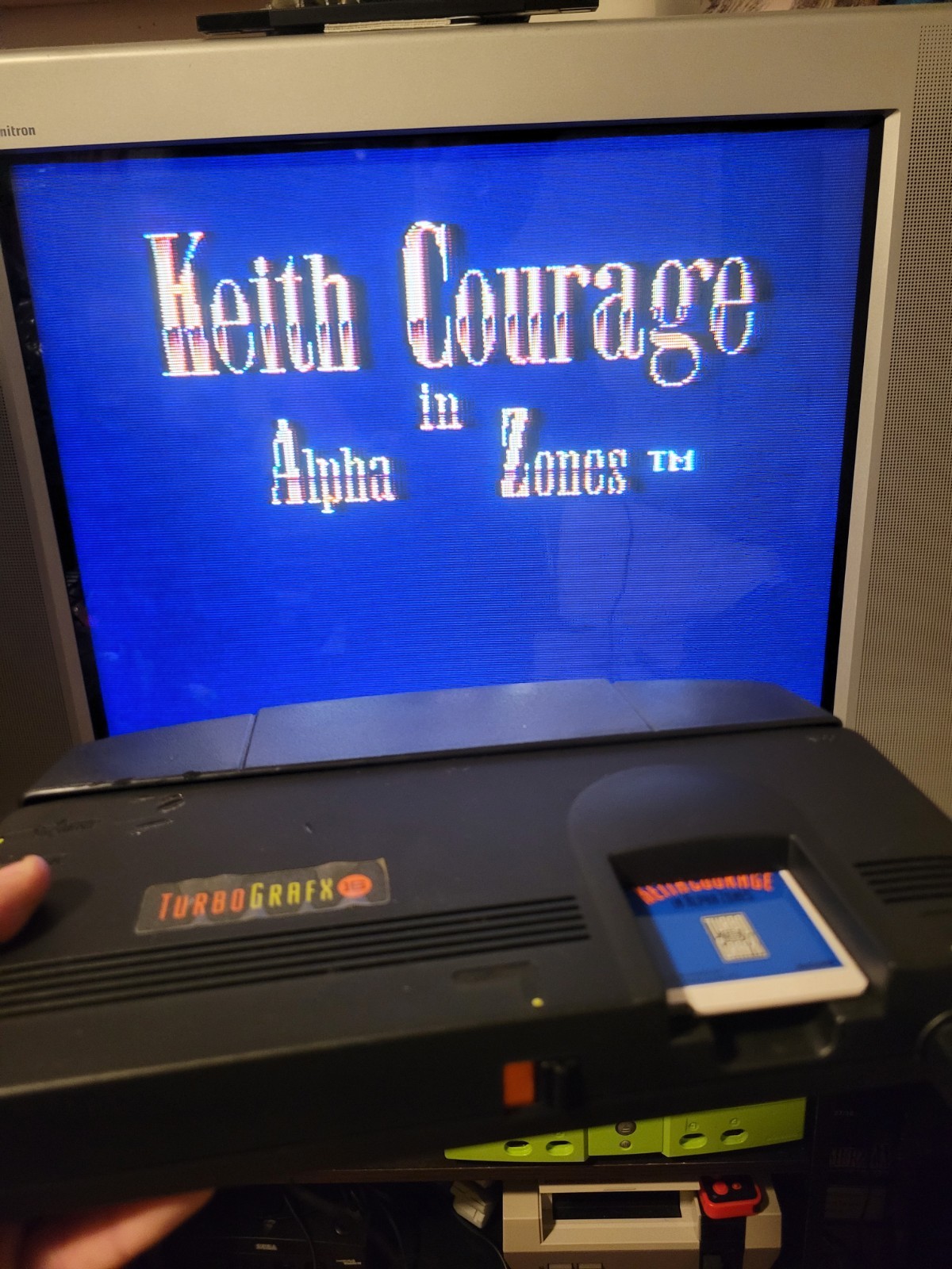 NEC TurboGrafx-16 System Boxed Console + Blazing Lazers Cart