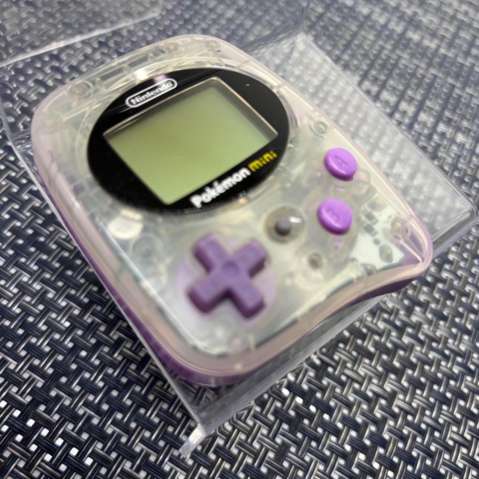 Tested Pokemon Mini Console US English Version Smoochum Purple Japan No Box