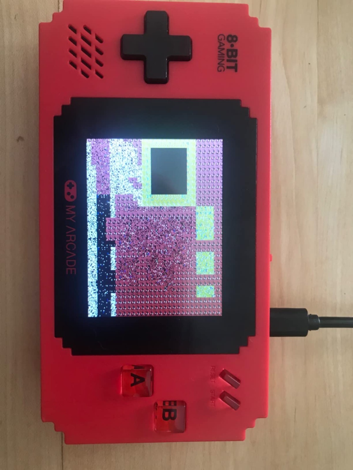 Pixel Classic Handheld Gaming Console – Battery/USB Powered with 308 Classics