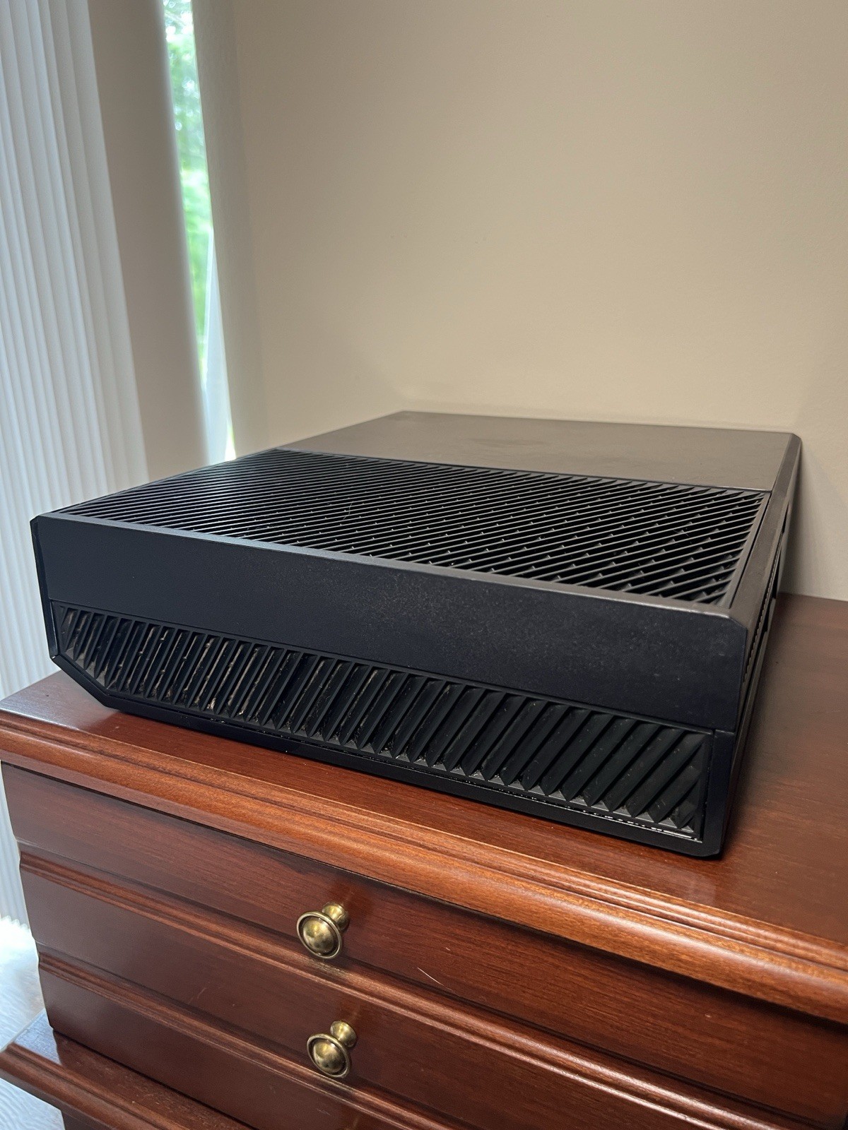 Microsoft Xbox One Console with AC Adapter Cord Both For Parts Only Untested