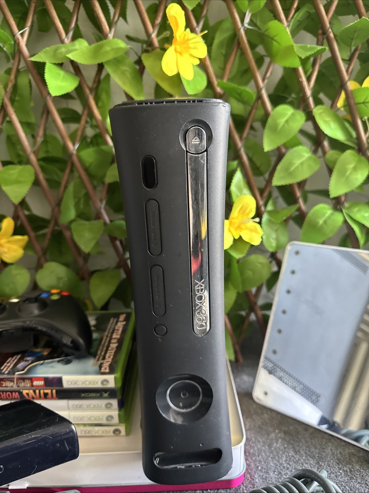 Microsoft Xbox 360 S Kinect Bund/Black Console with 2 Cont/6 Games 128gb