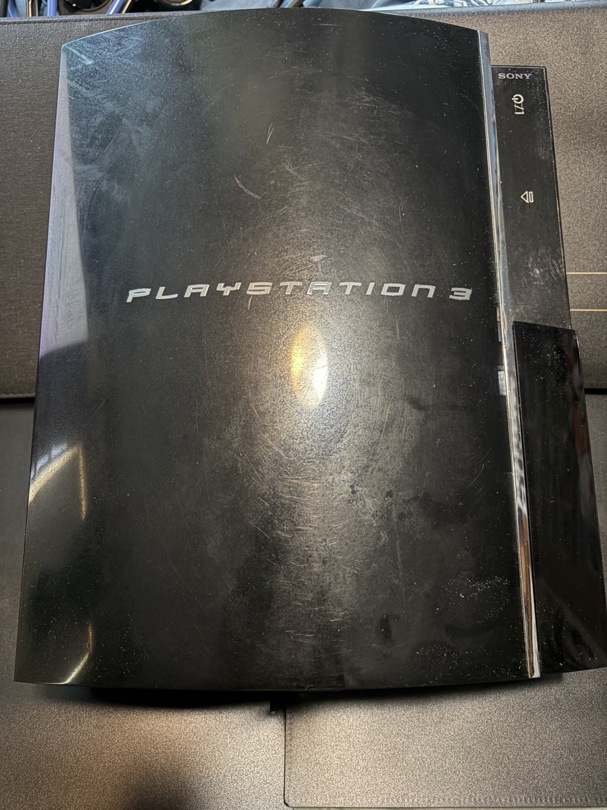 Sony Ps3 Fat CECH-E01 Console PS3 Tested Working W/ Controller & Cables & Games