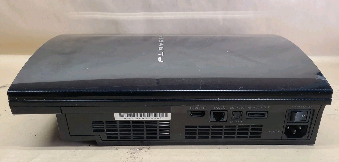 Sony Playstation PS3 Console CECHE01 Backward Compatible – For Parts/Repair